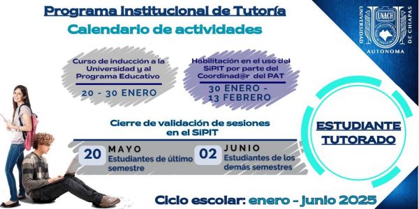 Calendario de tutorías