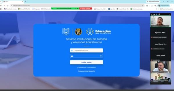 Se llevo a cabo la capacitación sobre el nuevo Sistema Institucional de Tutorías y Asesorías Académicas SITAA