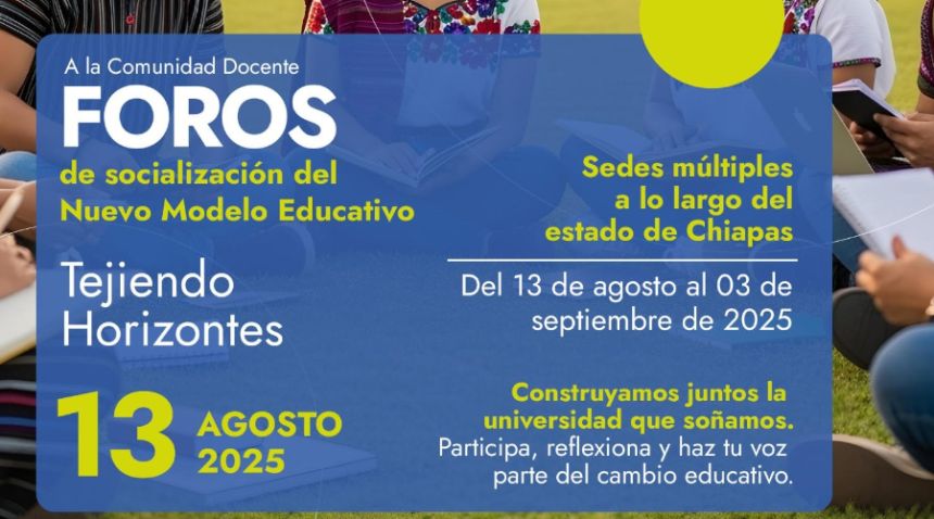 Foros de Socialización del Nuevo Modelo Educativo