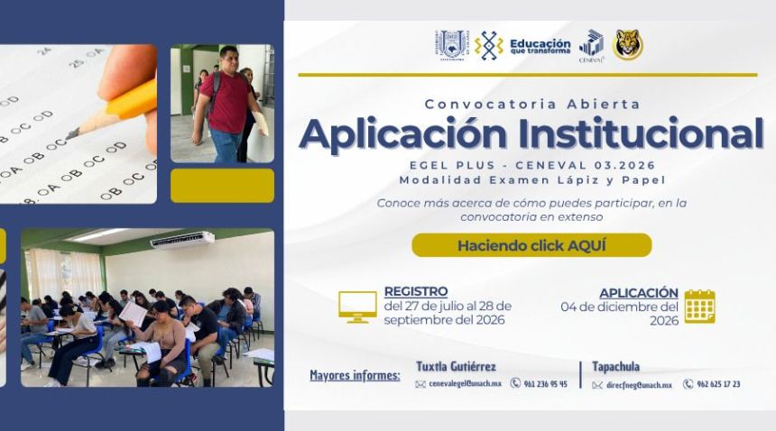 Examen General de Egreso de Licenciatura (EGEL) - Modalidad Examen desde casa 03.2026