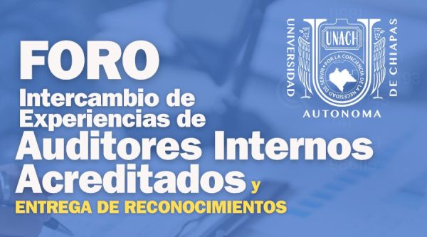 FORO: Intercambio de Experiencias de Auditores Internos Acreditados y entrega de reconocimientos