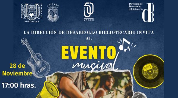 Evento musical - jueves 28 de noviembre