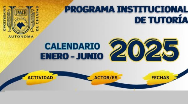 Programa Institucional de Tutorías, enero - junio 2025