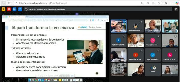 Se concluyó de manera satisfactoria el Seminario “La Inteligencia Artificial Generativa y su Uso en la Educación Universitaria”